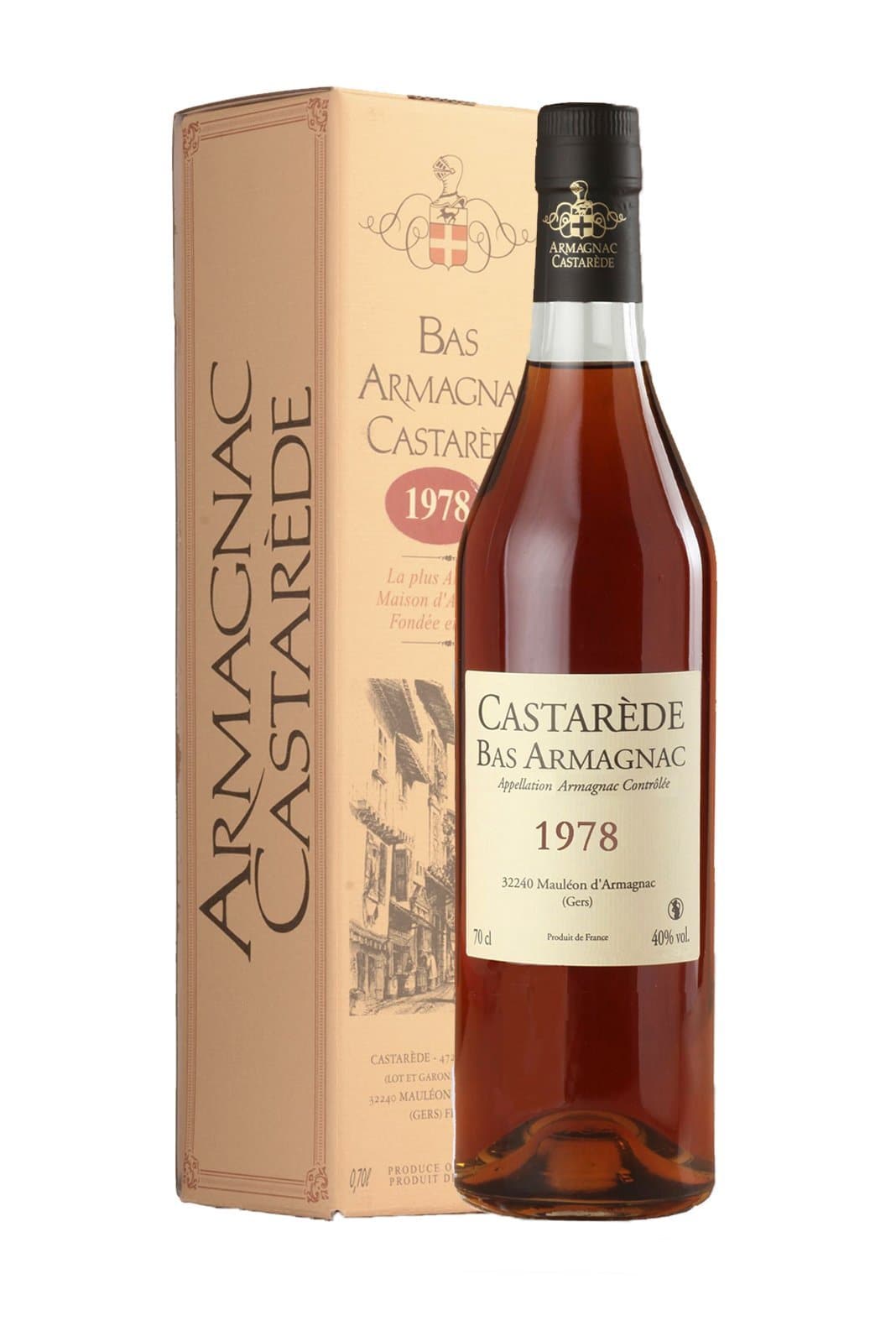 Castarede Armagnac Napoleon 15 years 40% 700ml | Spirits of France