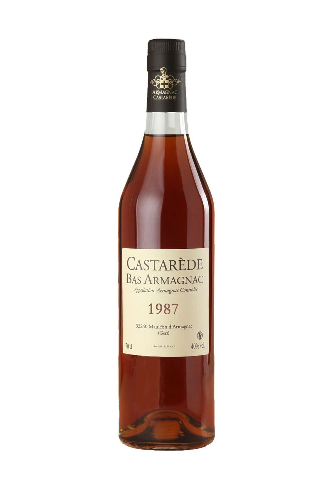 Castarede 1987 Bas Armagnac 40% 700ml | Brandy | Shop online at Spirits of France