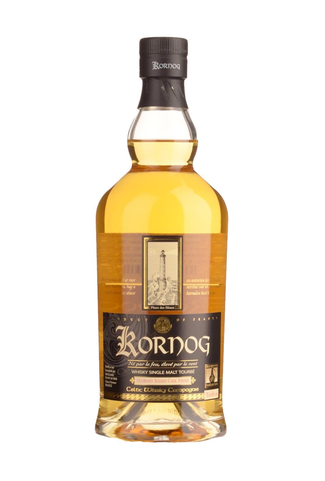 Celtic Kornog Oloroso Finish 46% 700ml | Whiskey | Shop online at Spirits of France