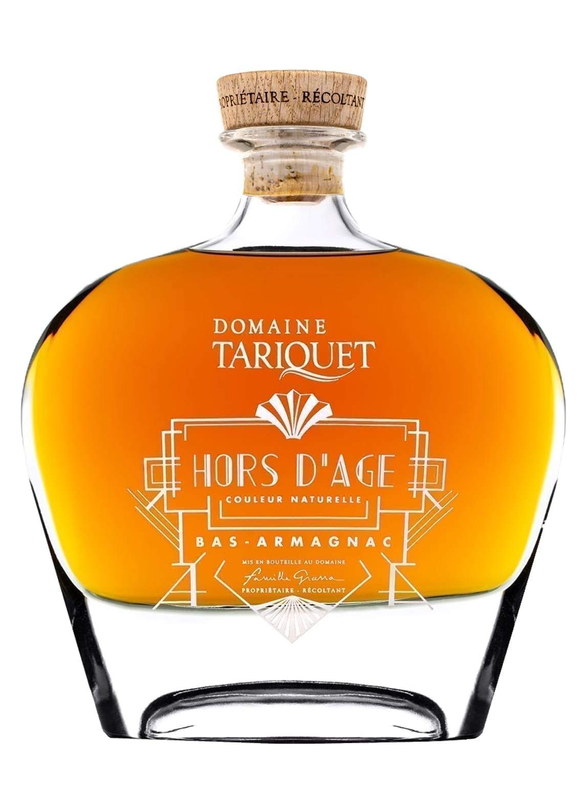 Chateau Tariquet Hors d'Age Bas Armagnac 15 Years Carafe 40% 700ml | Brandy | Shop online at Spirits of France