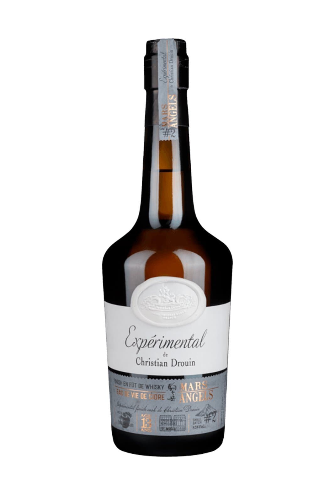 Christian Drouin 13 years Calvados Pays d'Auge Mars Experimental Edition 43% 700ml | Brandy | Shop online at Spirits of France