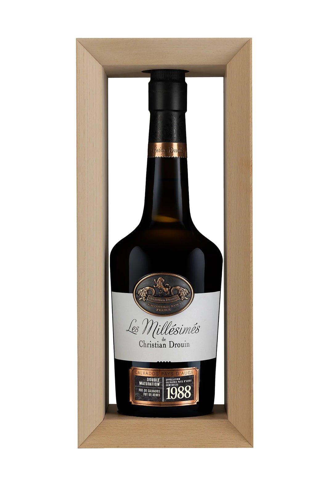 Christian Drouin 1988 Calvados Pays d'Auge 42% 700ml | Calvados | Shop online at Spirits of France