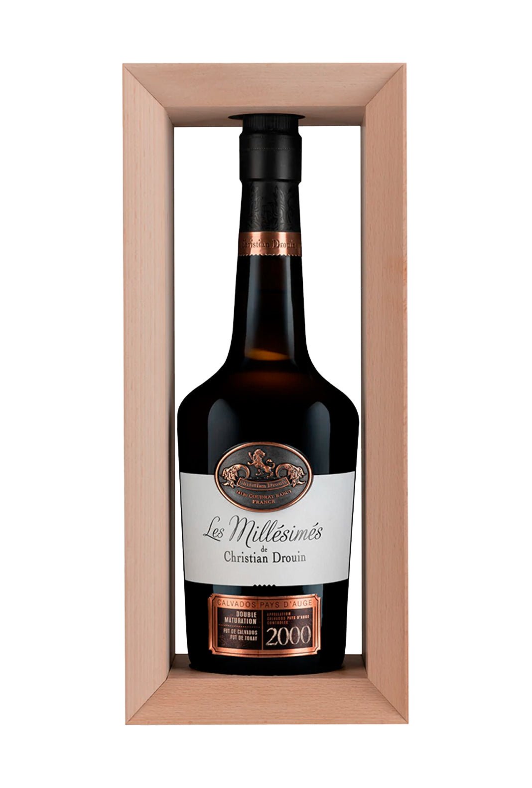 Christian Drouin Calvados Vintage 2000 42% 700ml | Brandy | Shop online at Spirits of France