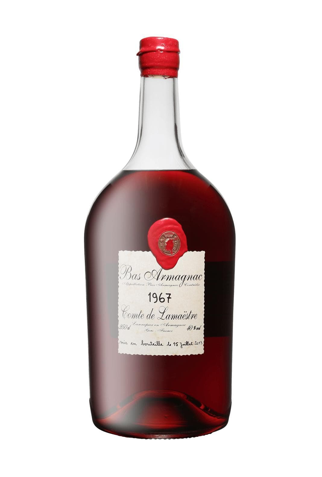 Comte de Lamaestre Bas Armagnac 1967 40% 2.5l | Brandy | Shop online at Spirits of France