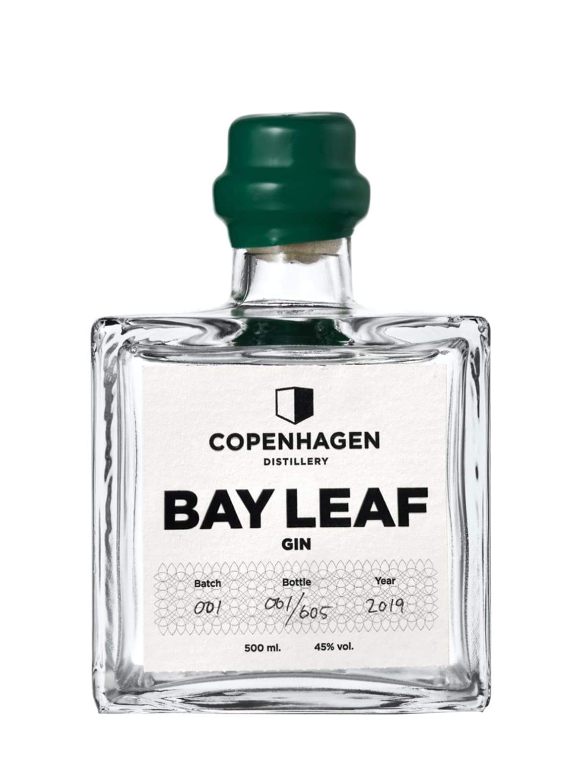 Copenhagen Distillery Bay Leaf Organic Gin 45% 500ml | Gin | Shop online at Spirits of France