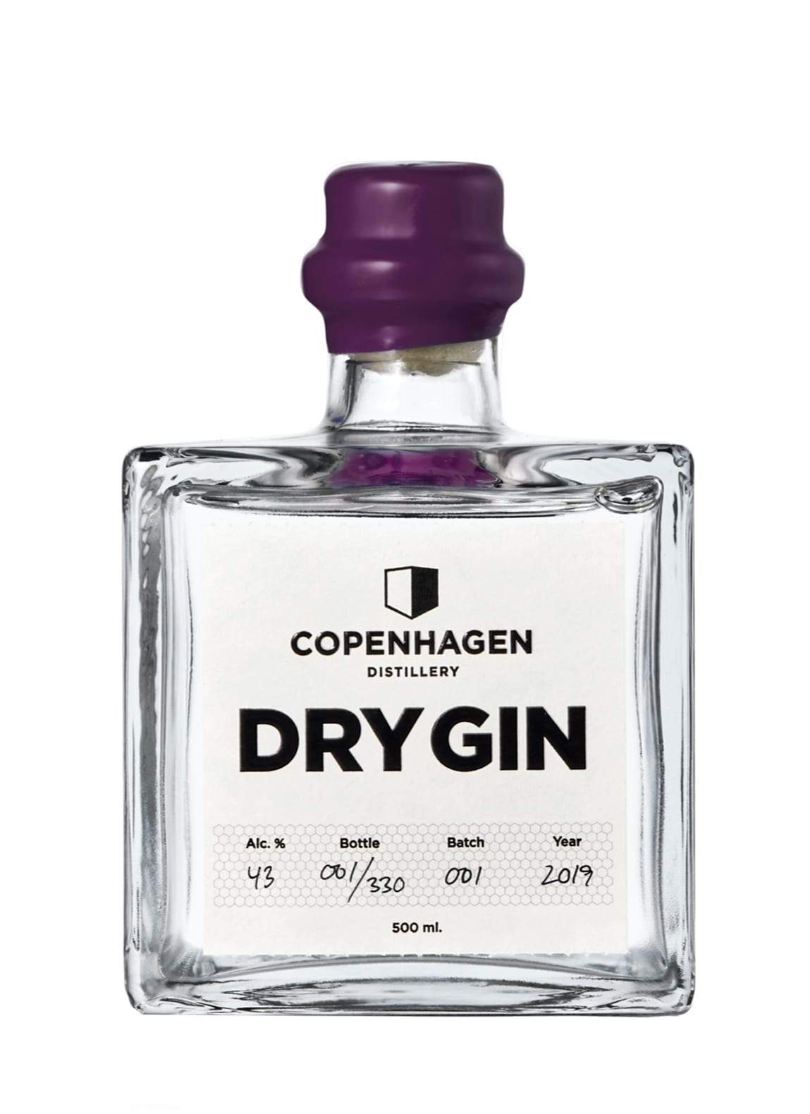 Copenhagen Distillery Dry Organic Gin 43% 500ml | Gin | Shop online at Spirits of France