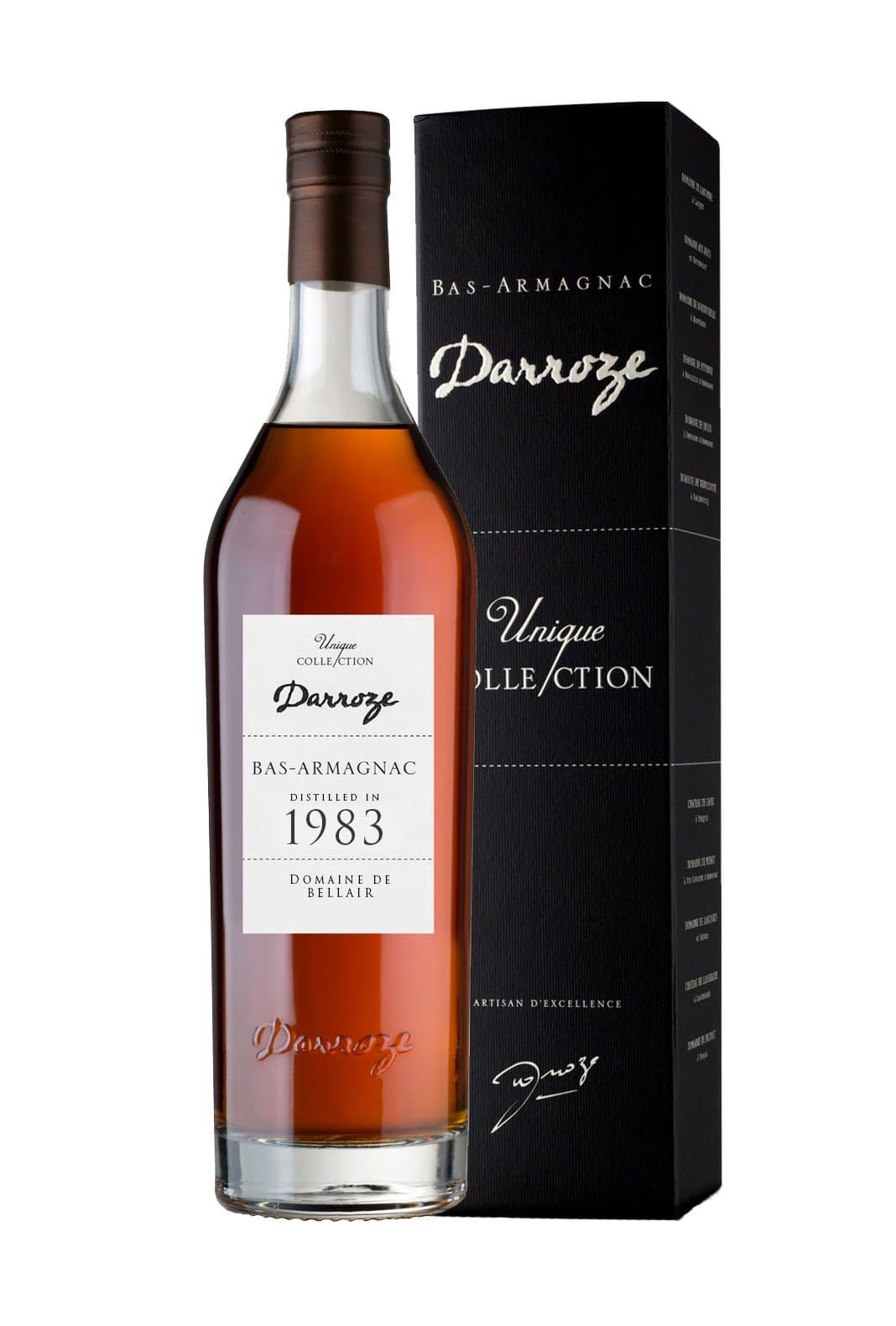 Darroze 1983 Bellair Grand Bas Armagnac 50% 700ml | Brandy | Shop online at Spirits of France