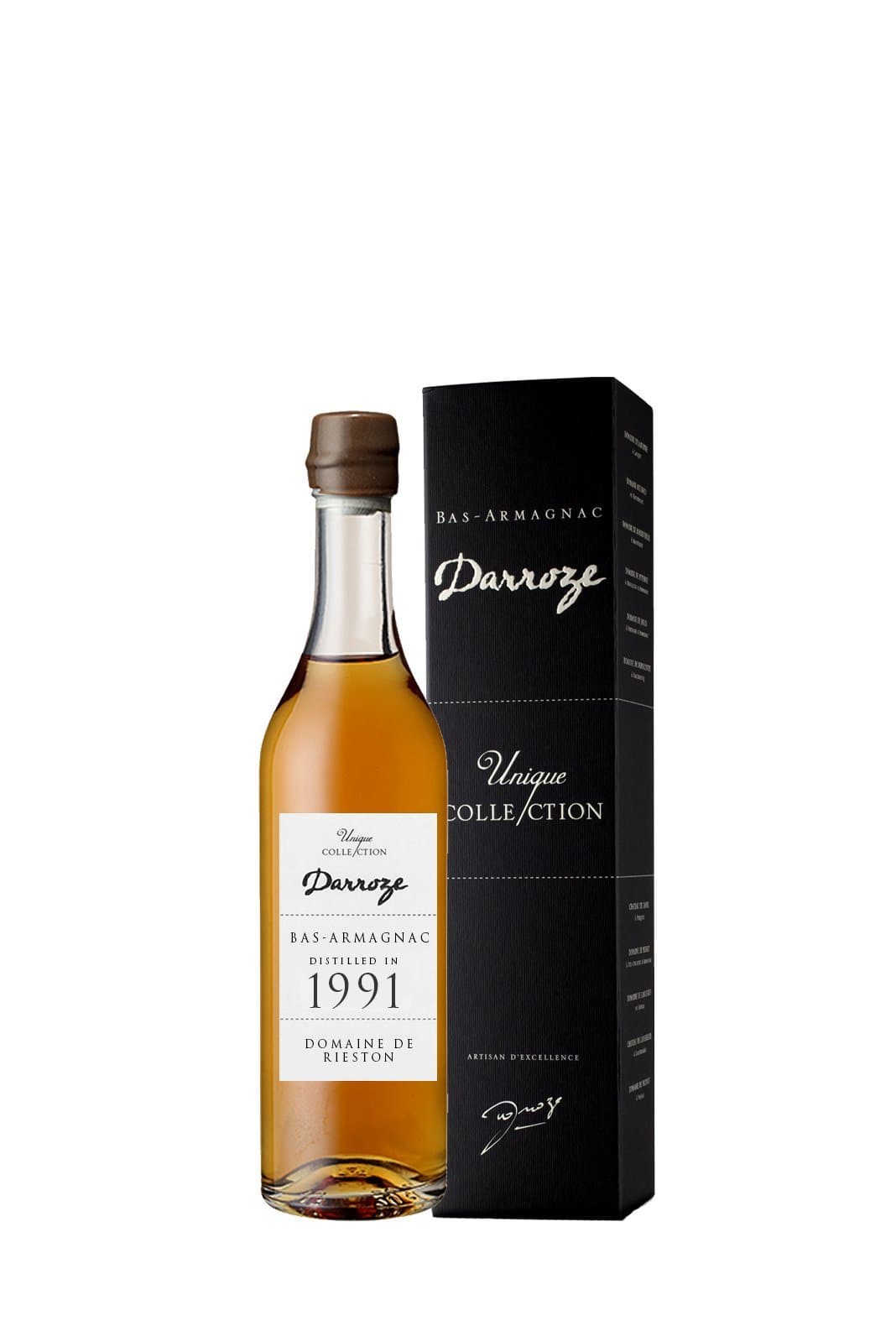 Darroze 1991 Rieston Armagnac 49% 200ml | Brandy | Shop online at Spirits of France