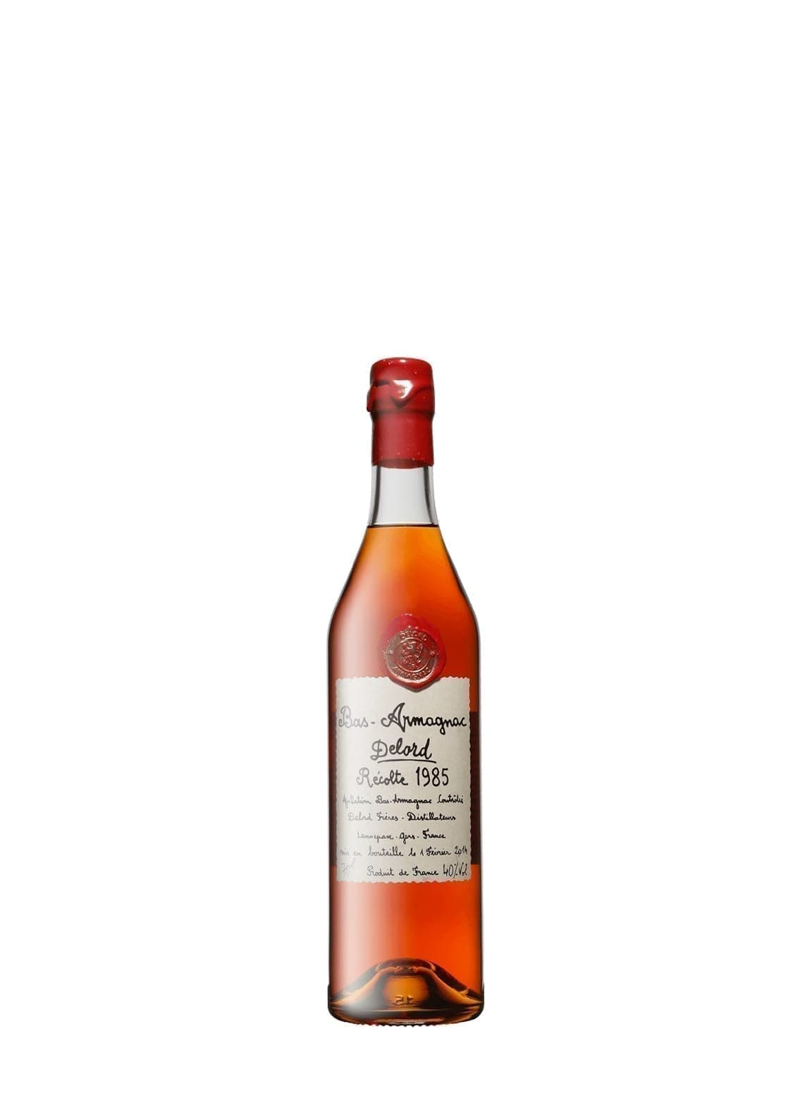 Delord 1985 Bas Armagnac 40% 50ml | Brandy | Shop online at Spirits of France