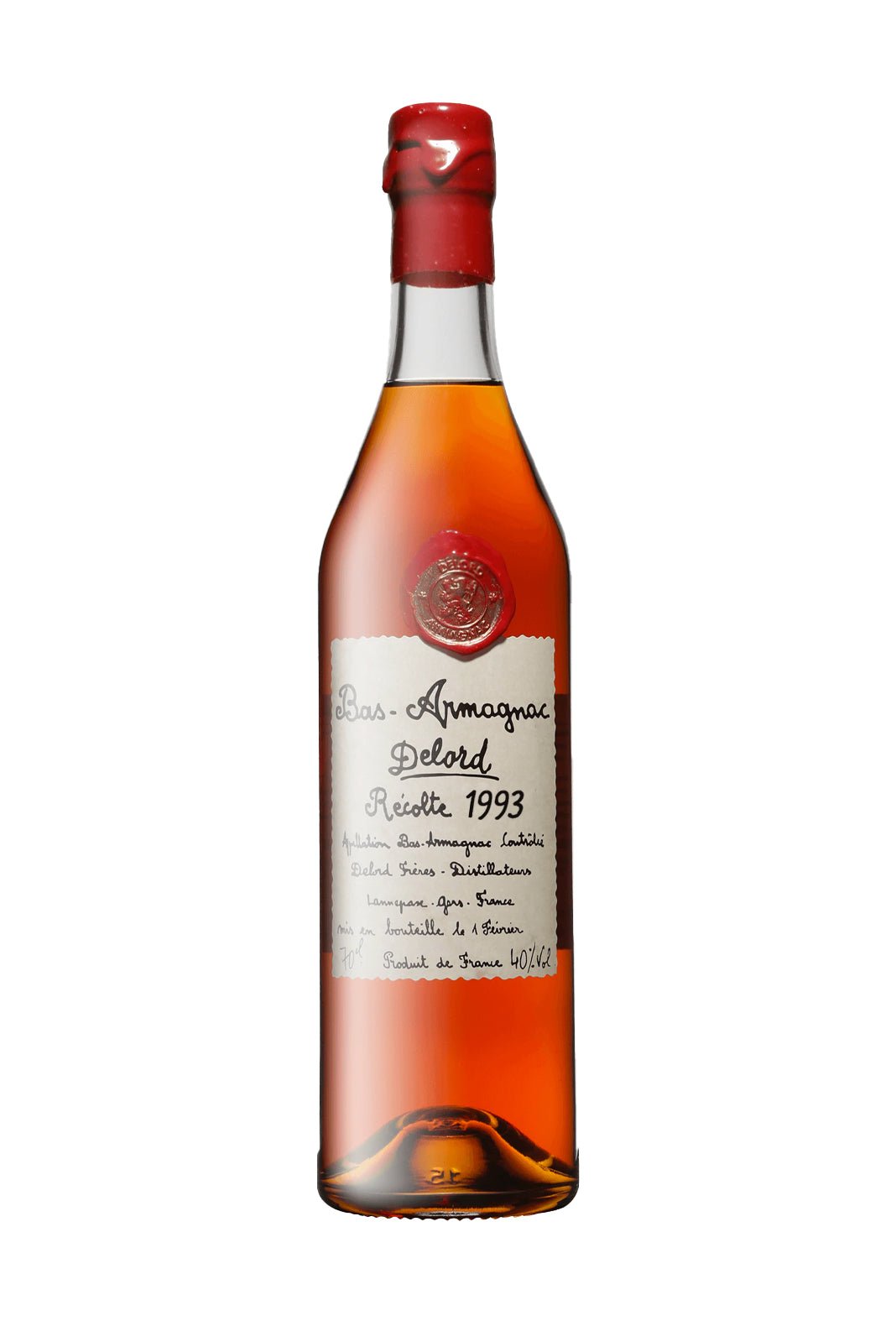 Delord Bas Armagnac 1993 40% 700ml | Brandy | Shop online at Spirits of France