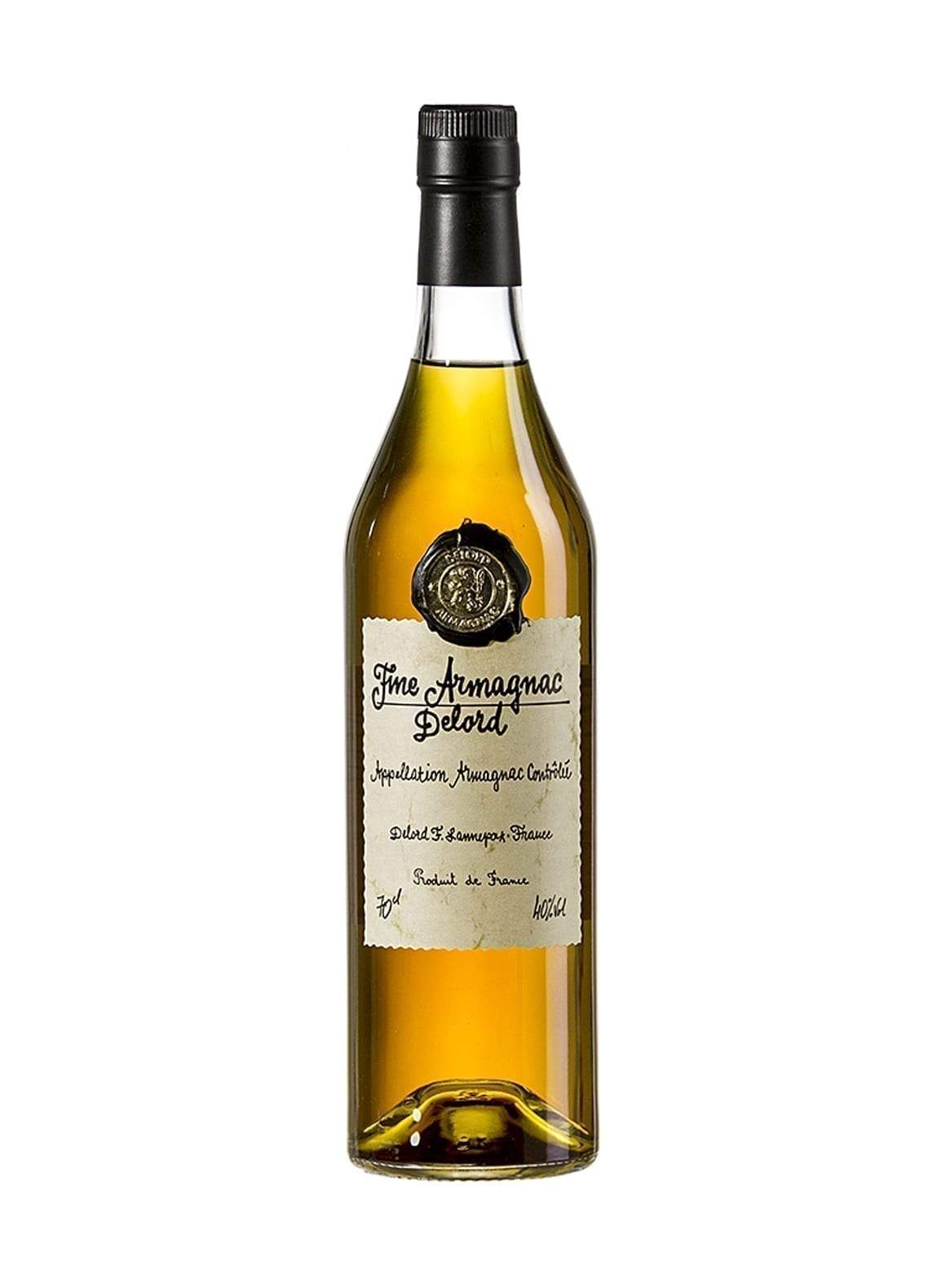 Delord Bas Armagnac Fine 2-3 years 40% 700ml | Brandy | Shop online at Spirits of France