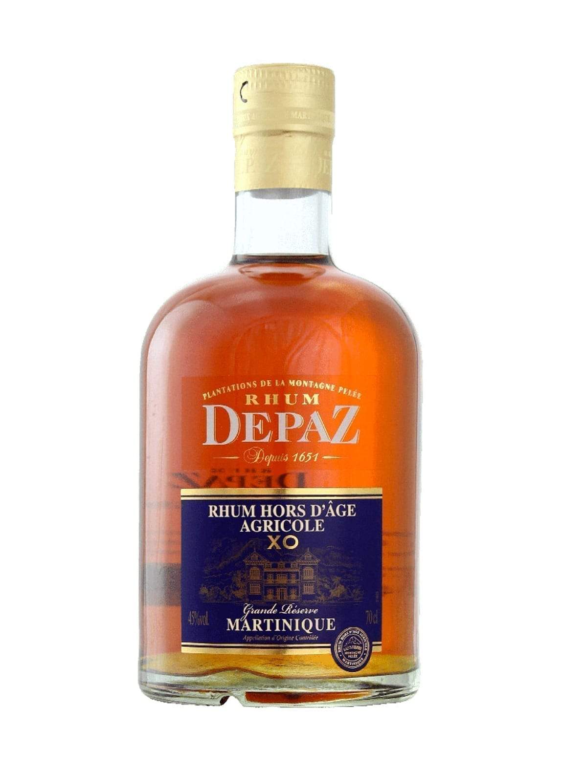 Depaz Rum Agricole XO 10 years 45% 7000ml | Rum | Shop online at Spirits of France
