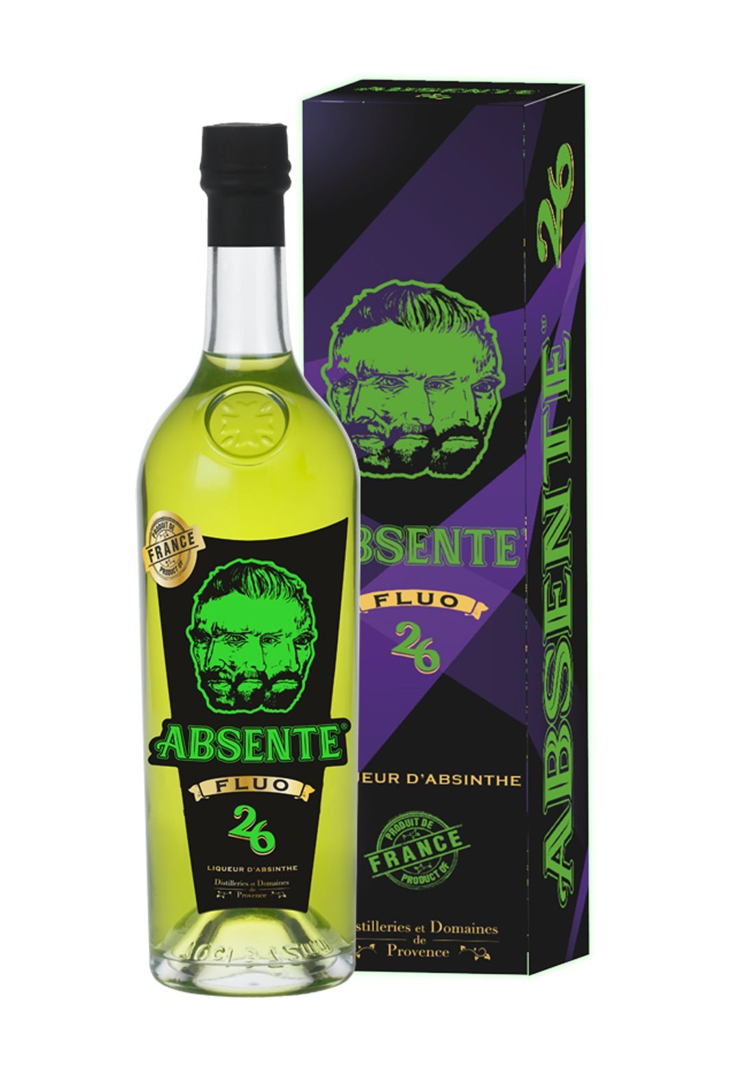 Distillerie de Provence Absinthe Liqueur Fluo 26% 700ml | Liquor & Spirits | Shop online at Spirits of France