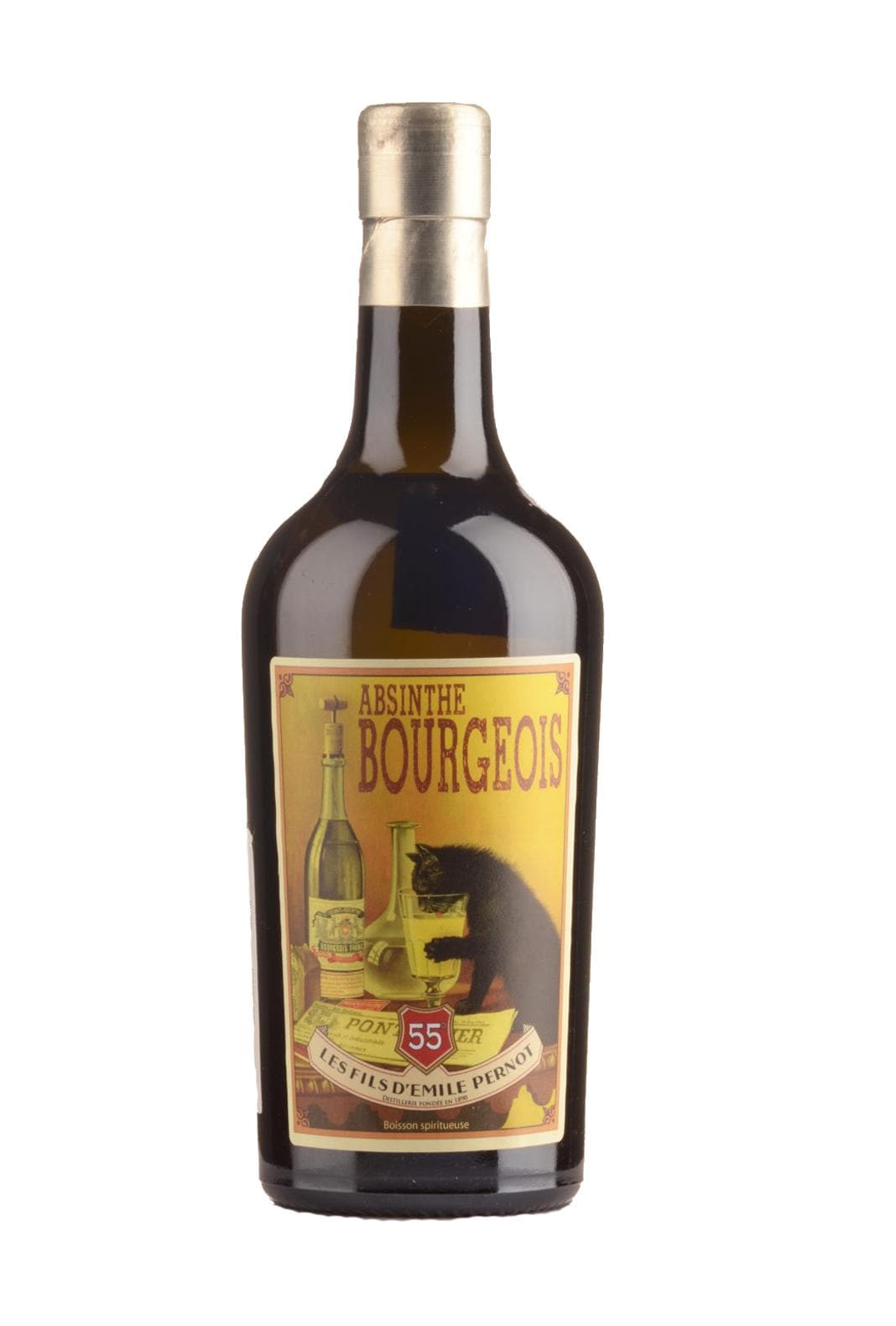 Distillerie Pernot Absinthe Bourgeois (dominant anise) 55% 500ml | Liqueurs | Shop online at Spirits of France