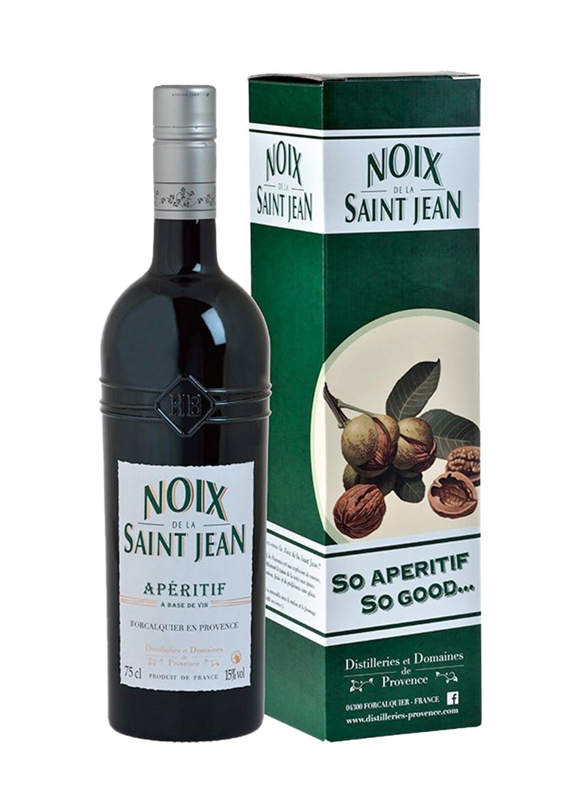 Distilleries et Domaines de Provence Noix de la Saint Jean (Walnut) Aperitif 15% 750ml | Liqueurs | Shop online at Spirits of France