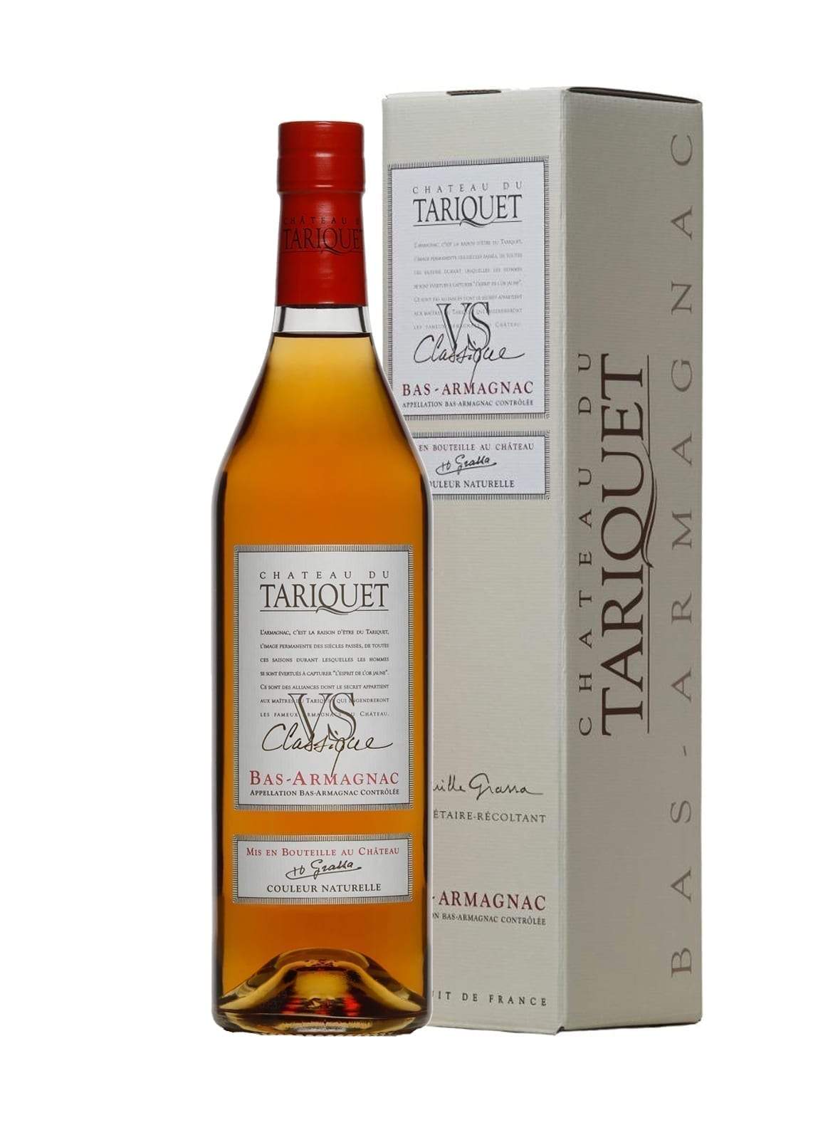 Domaine Tariquet Bas Armagnac Folle Blanche VS 45% 700ml | Brandy | Shop online at Spirits of France