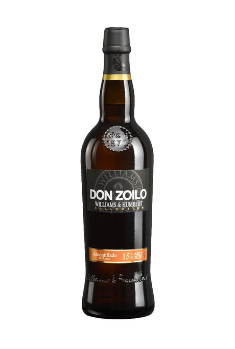 Don Zoilo Sherry Aperitif Amontillado 15 years 19% 750ml | Liquor & Spirits | Shop online at Spirits of France