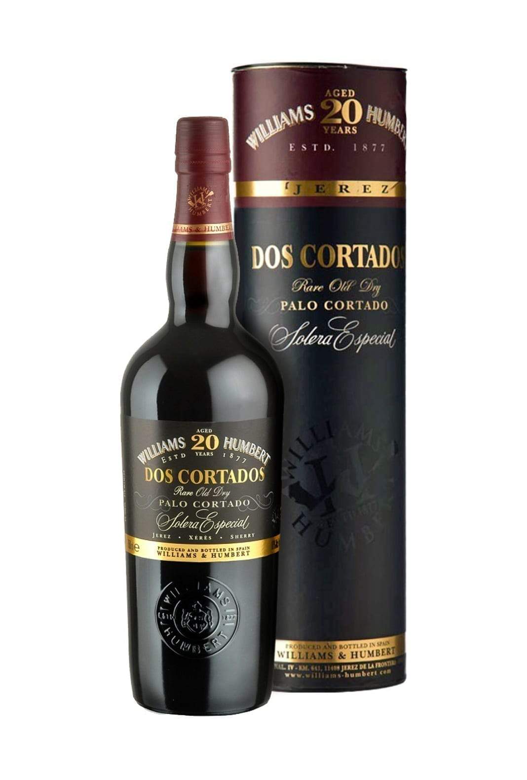Dos Cortados Palo Sherry Aperitif 20 years 21.5% 500ml | Liquor & Spirits | Shop online at Spirits of France