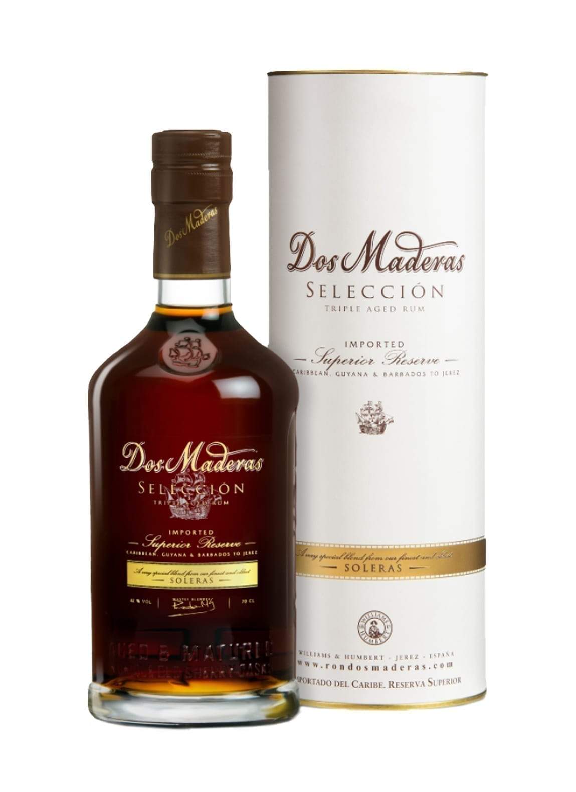 Dos Maderas Seleccion 42% 700ml | Rum | Shop online at Spirits of France