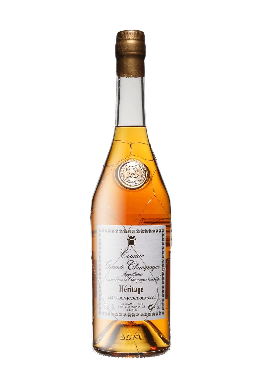 Dudognon Cognac Heritage 40 years 41% 700ml | Brandy | Shop online at Spirits of France