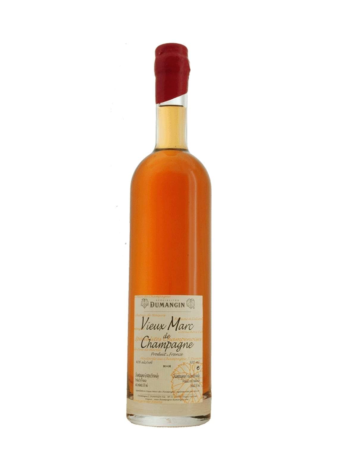 Dumangin Vieux Marc de Champagne 6 years 40% 700ml | Liquor & Spirits | Shop online at Spirits of France