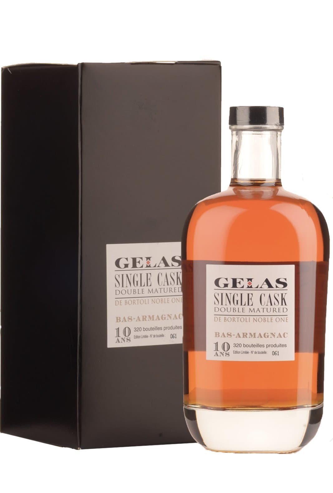 Gelas Armagnac 10 years De Bortoli 'Noble One' Single Cask Finish 1 year 50.20% 700ml | Brandy | Shop online at Spirits of France