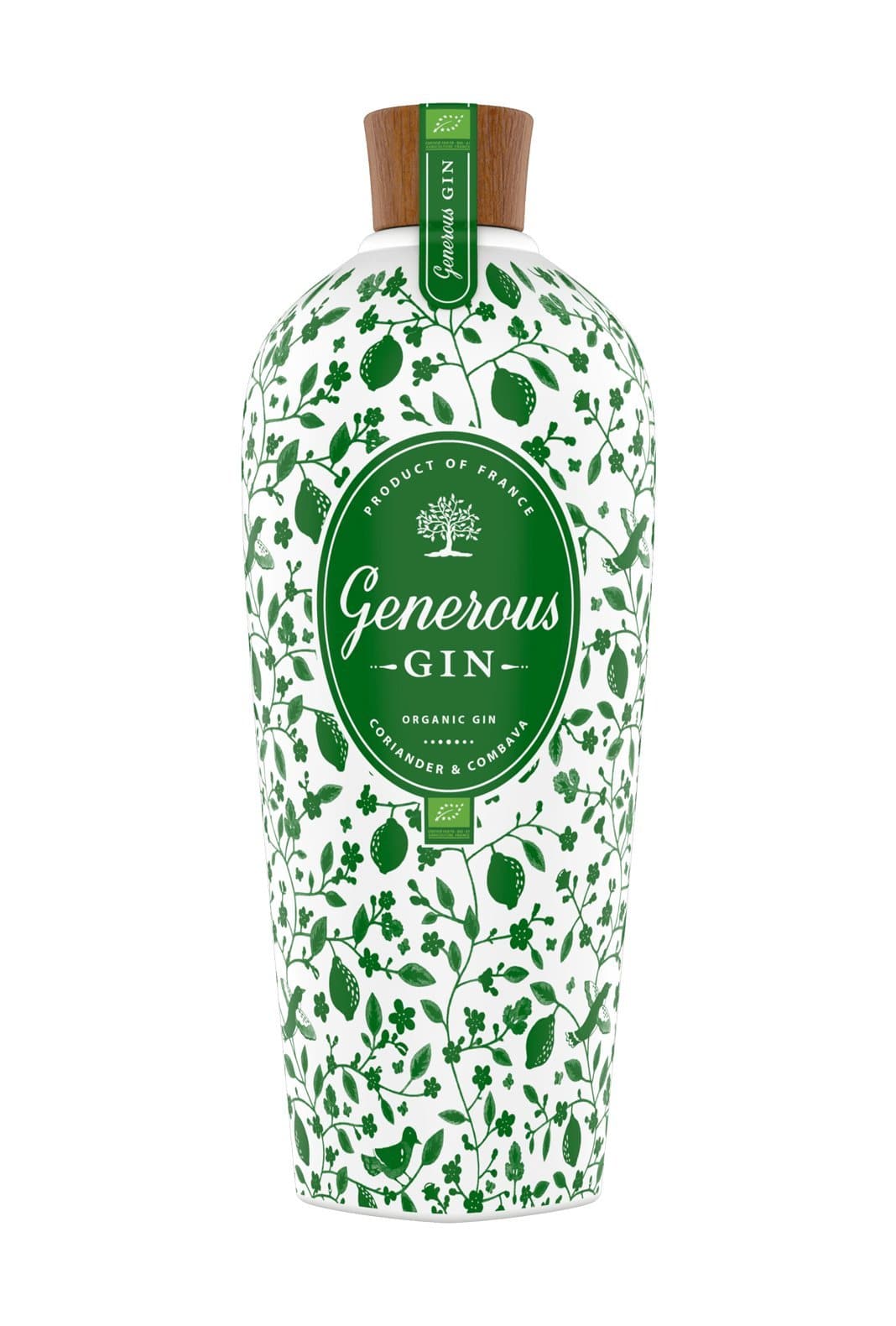 Generous Gin Organic 44% 700ml | Gin | Shop online at Spirits of France
