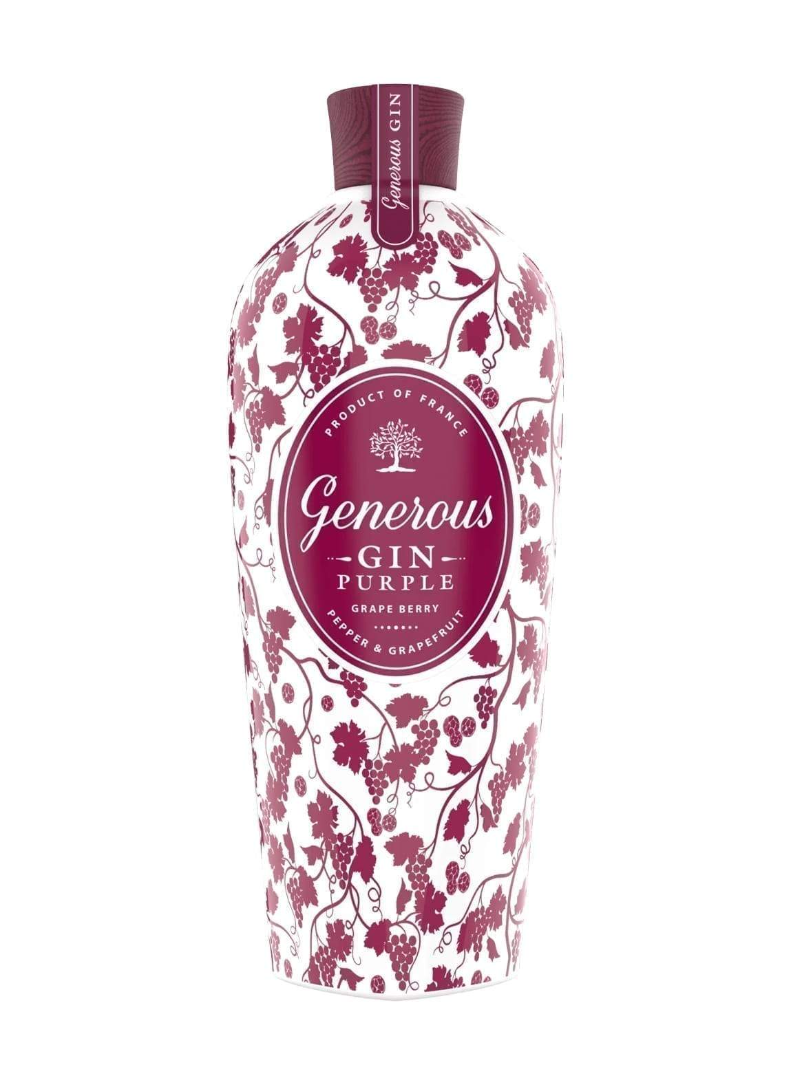 Generous Gin Purple 44% 700ml | Gin | Shop online at Spirits of France