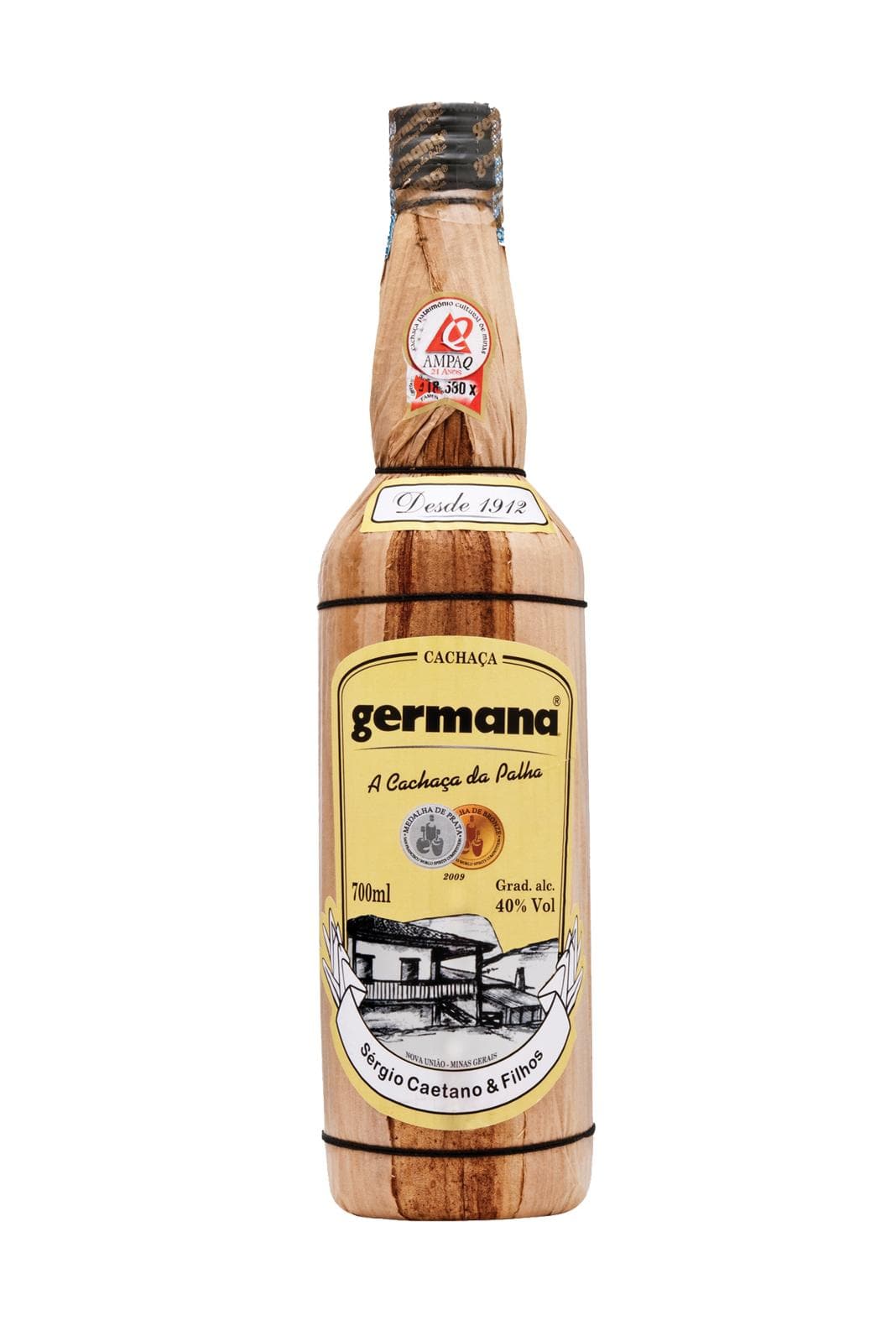 Germana Cachaca 2 Years 40% 700ml | Alcoholic Beverages | Shop online at Spirits of France