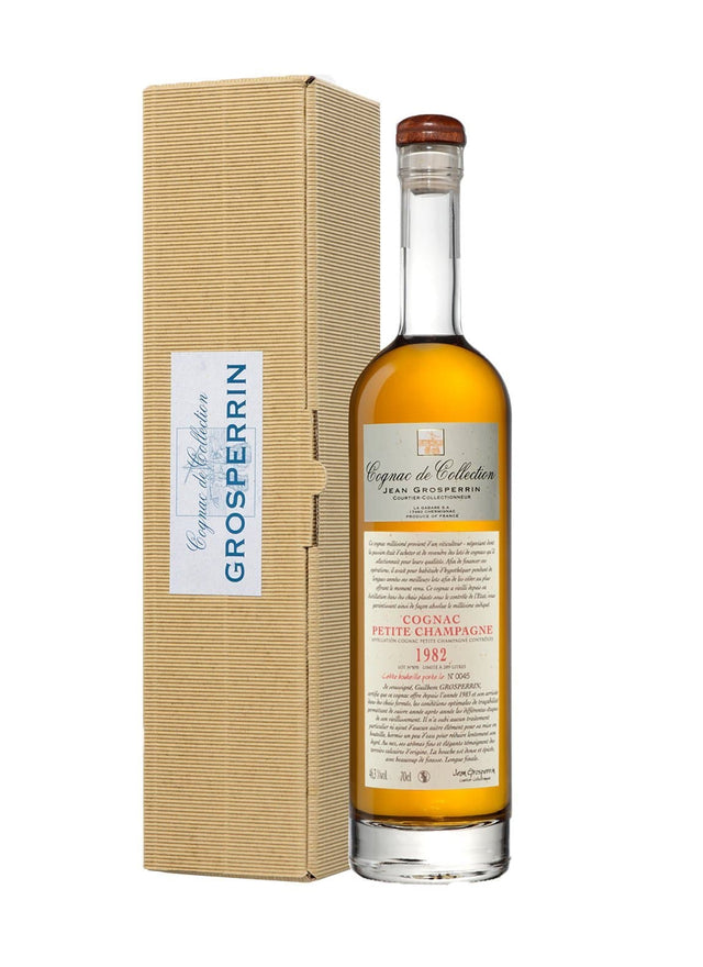 Grosperrin 1982 Petite Champagne Cognac 46.3% 700ml | Brandy | Shop online at Spirits of France