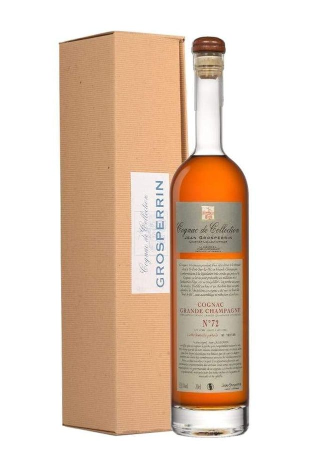 Grosperrin 'Cognac De Collection' No.72 (1972) Grande Champagne 55.40% 700ml | Brandy | Shop online at Spirits of France