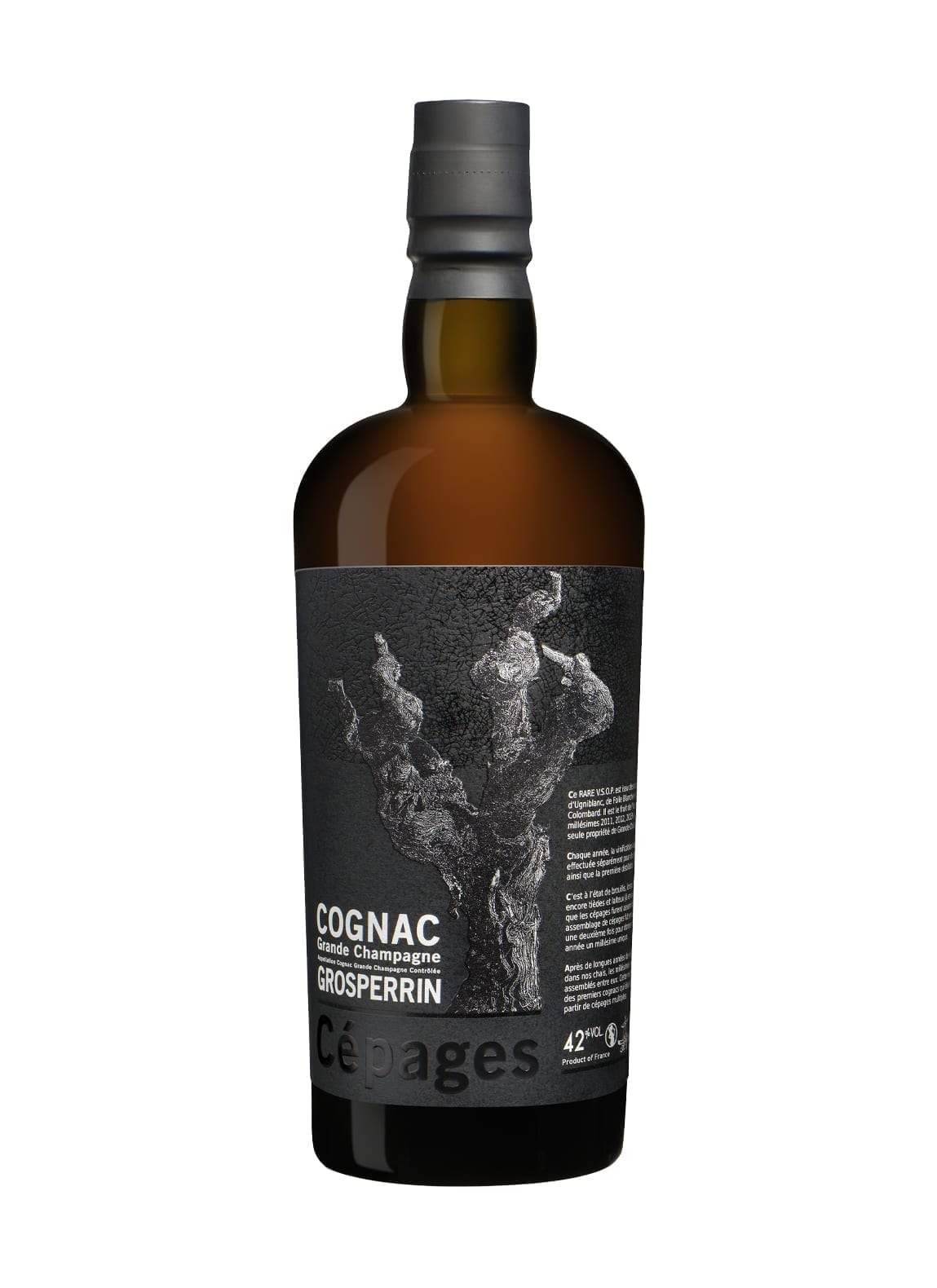 Grosperrin Cognac VSOP Grande Champagne 42% 700ml | Brandy | Shop online at Spirits of France
