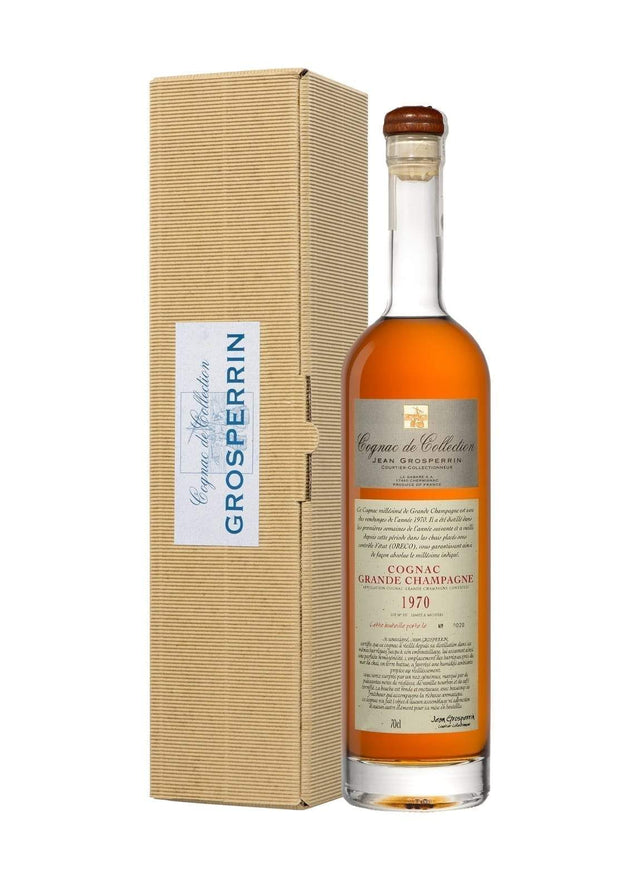 Grosperrin ÔCognac De CollectionÕ 1970 Grande Champagne 62% 700ml | Brandy | Shop online at Spirits of France