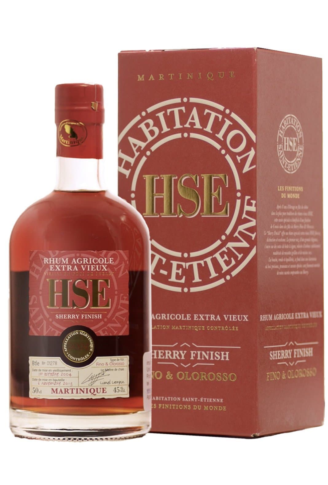 Habitation HSE Whisky Rozelieures 2013 Cask Finish Rhum Agricole