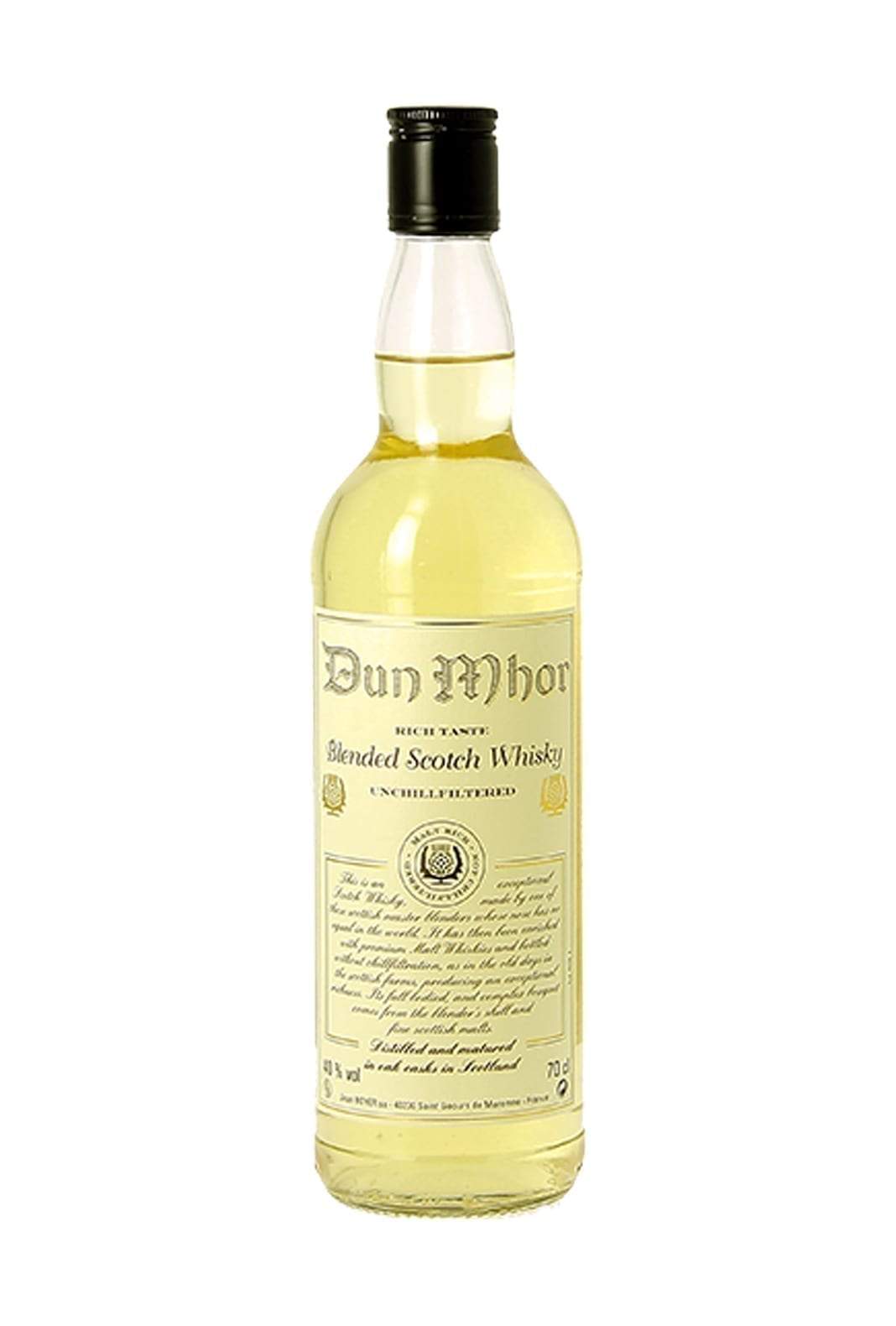 Jean Boyer Dun Mhor Distillery Blended Scotch Whisky 40% 700ml | Whiskey | Shop online at Spirits of France