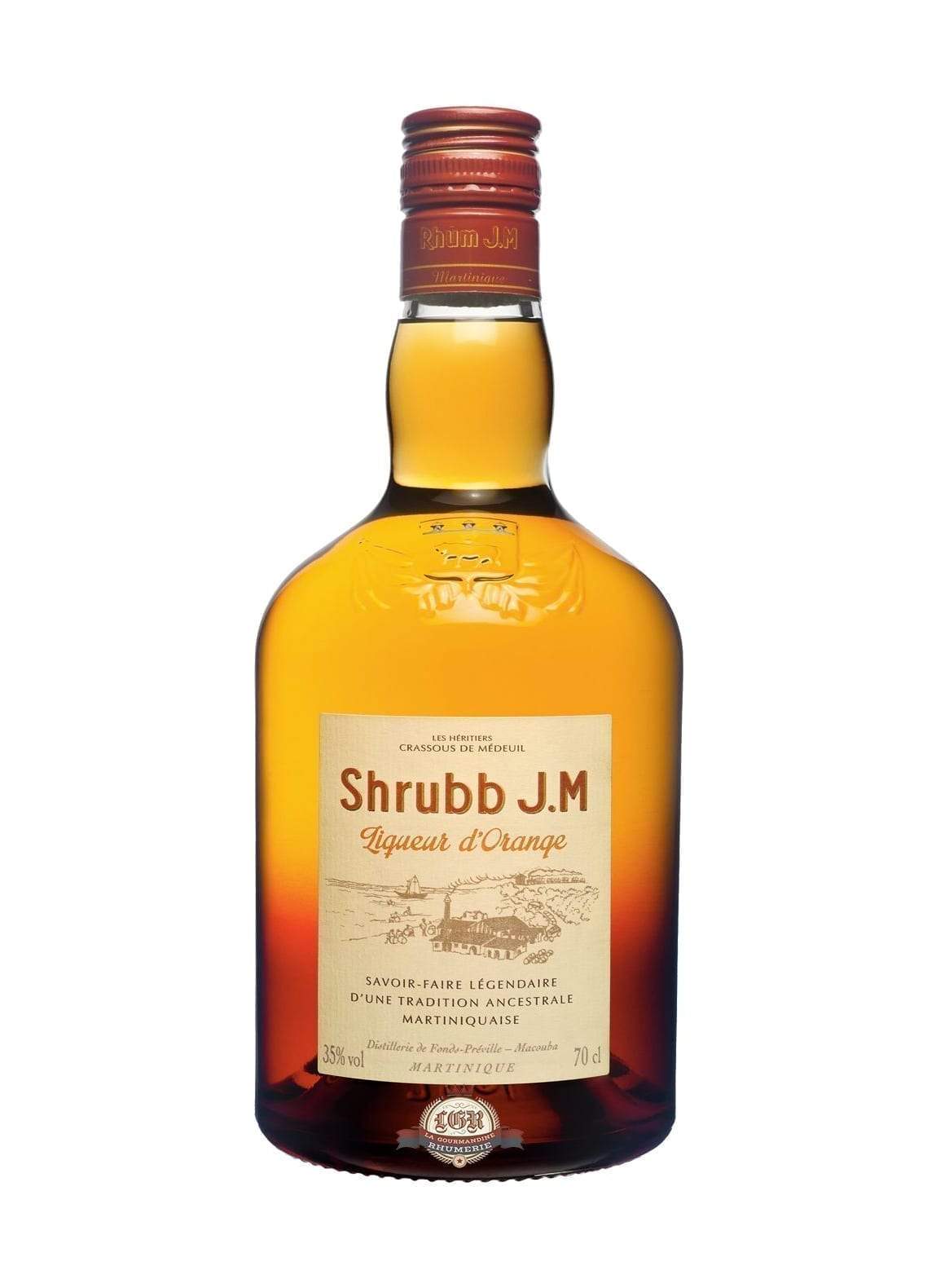J.M Rhum Shrubb Liqueur 35% 700ml | Rum | Shop online at Spirits of France