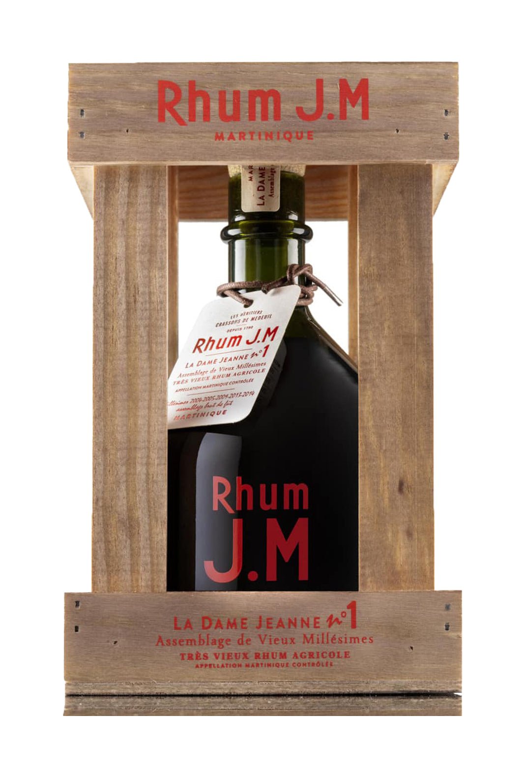 JM Rum Agricole Dame Jeanne 48.3% 700ml | Rum | Shop online at Spirits of France
