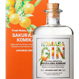 Komasa Jyozo Sakurajima Komikan (Mandarin) 40% 500ml | Gin | Shop online at Spirits of France