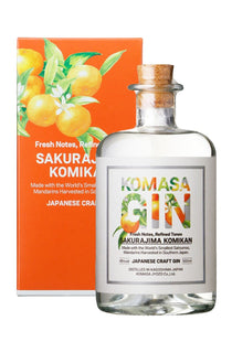 Komasa Jyozo Sakurajima Komikan (Mandarin) 40% 500ml | Gin | Shop online at Spirits of France