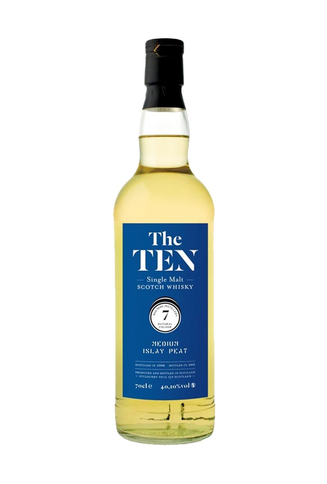 La Maison du Whisky 'The Ten' #7 Caol Ila Single Malt Whisky 2007 Medium Islay Peated 40.1% 700ml | Whiskey | Shop online at Spirits of France