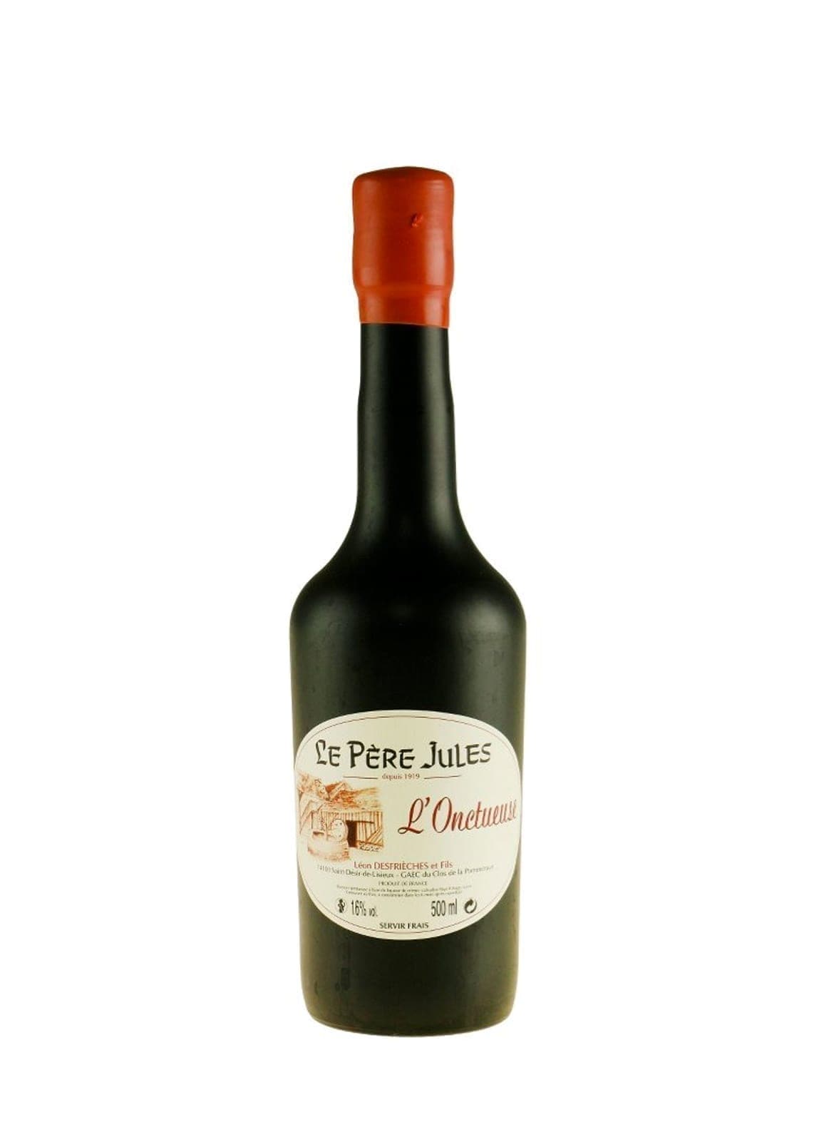 Le Pere Jules LÕOnctueuse Crme au Calvados 16% 500ml | Brandy | Shop online at Spirits of France