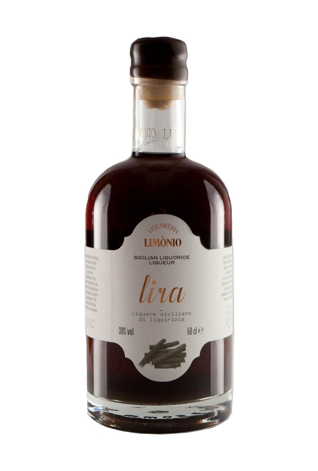 Limonio Liquorice Liqueur 32% 500ml | Liqueurs | Shop online at Spirits of France
