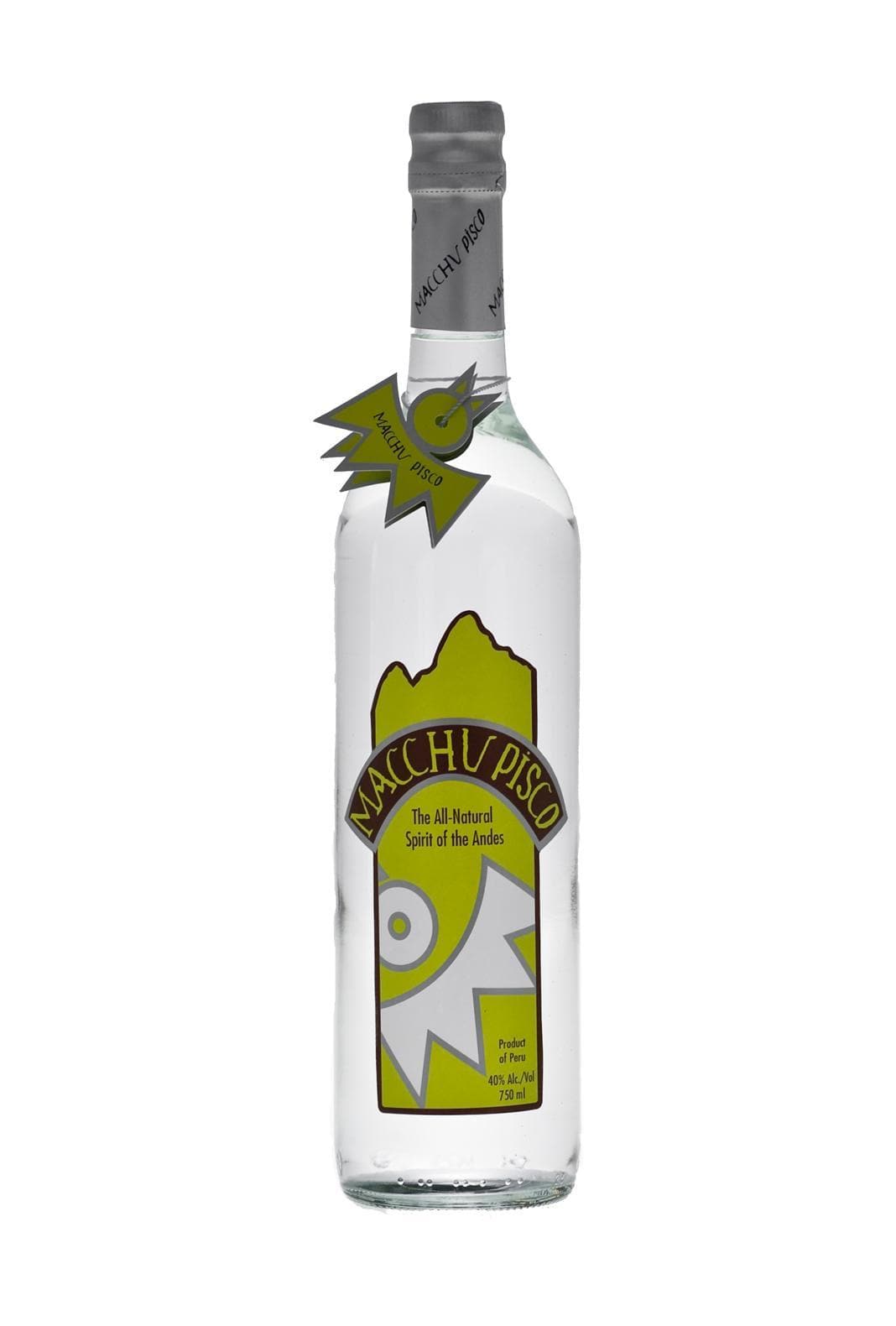 Macchu Pisco Pisco 40% 700ml | Alcoholic Beverages | Shop online at Spirits of France