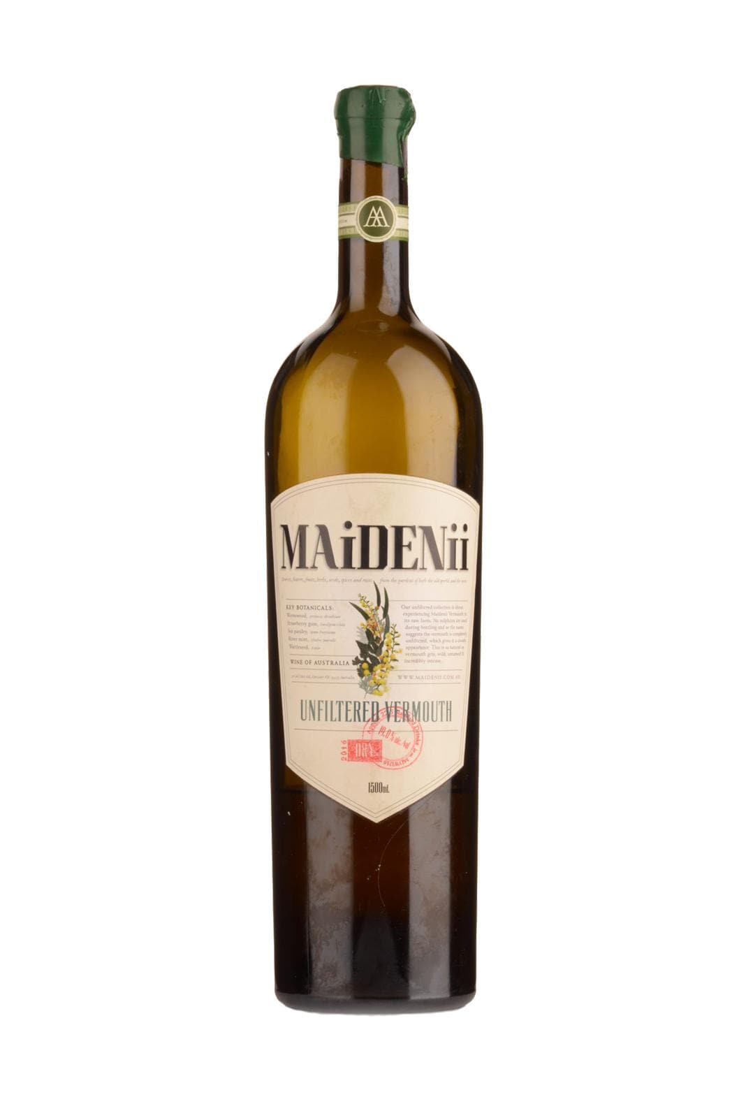 Maidenii Dry Vermouth 2016 Unfiltered 17.5% 1500ml | Liquor & Spirits | Shop online at Spirits of France