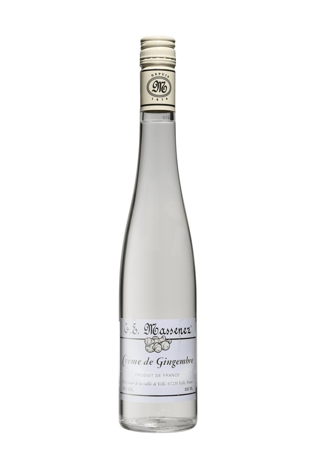 Massenez Liqueur Creme de Gingembre (Ginger) 20% 500ml | Liqueurs | Shop online at Spirits of France