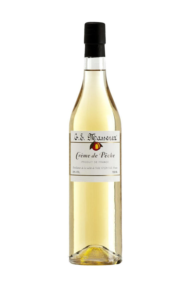 Massenez Liqueur Creme de Peche (Peach) 20% 700ml | Liqueurs | Shop online at Spirits of France