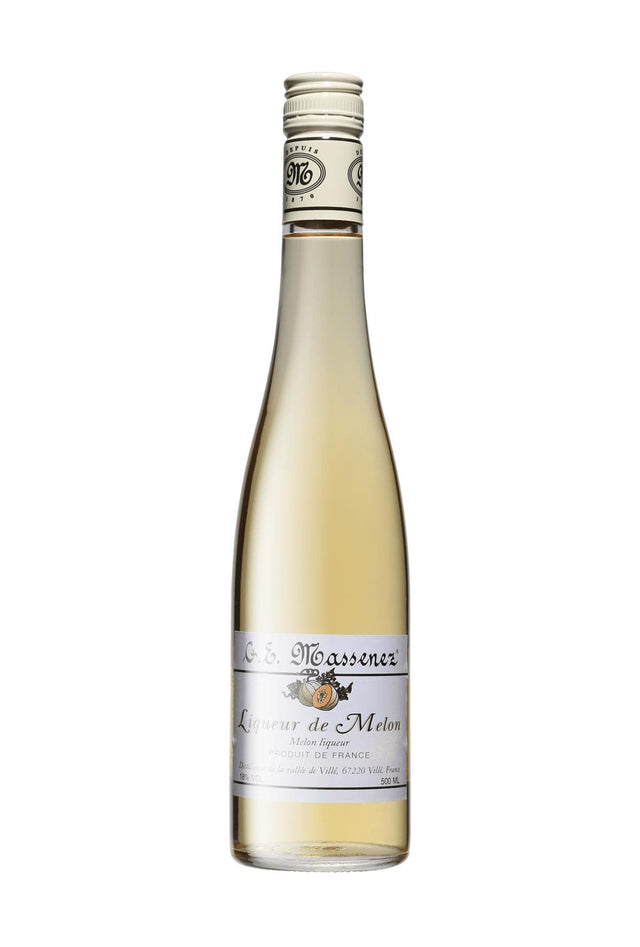 Massenez Liqueur de Melon (Cantaloupe-Rockmelon) 18% 500ml | Liqueurs | Shop online at Spirits of France