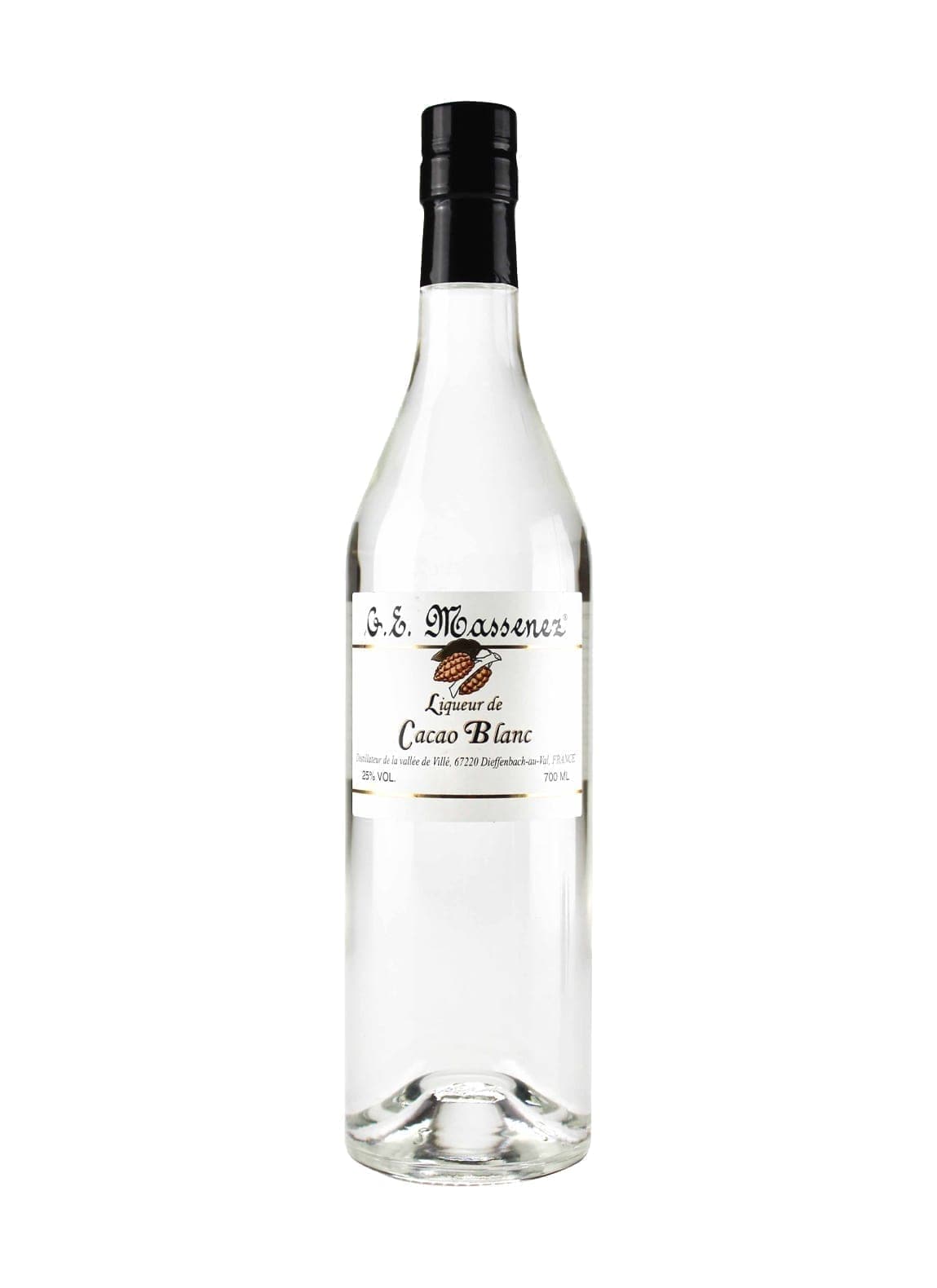 Massenez Liqueur White Cocao (White Chocolate) 25% 700ml | Liqueurs | Shop online at Spirits of France