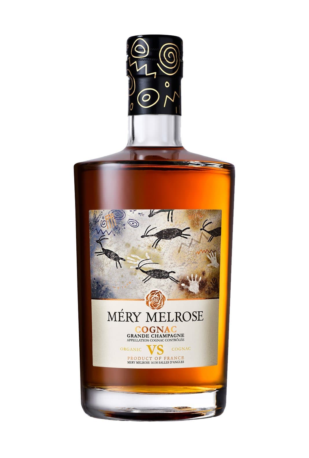Mery Melrose VS Cognac Organic 40% 700ml | Brandy | Shop online at Spirits of France