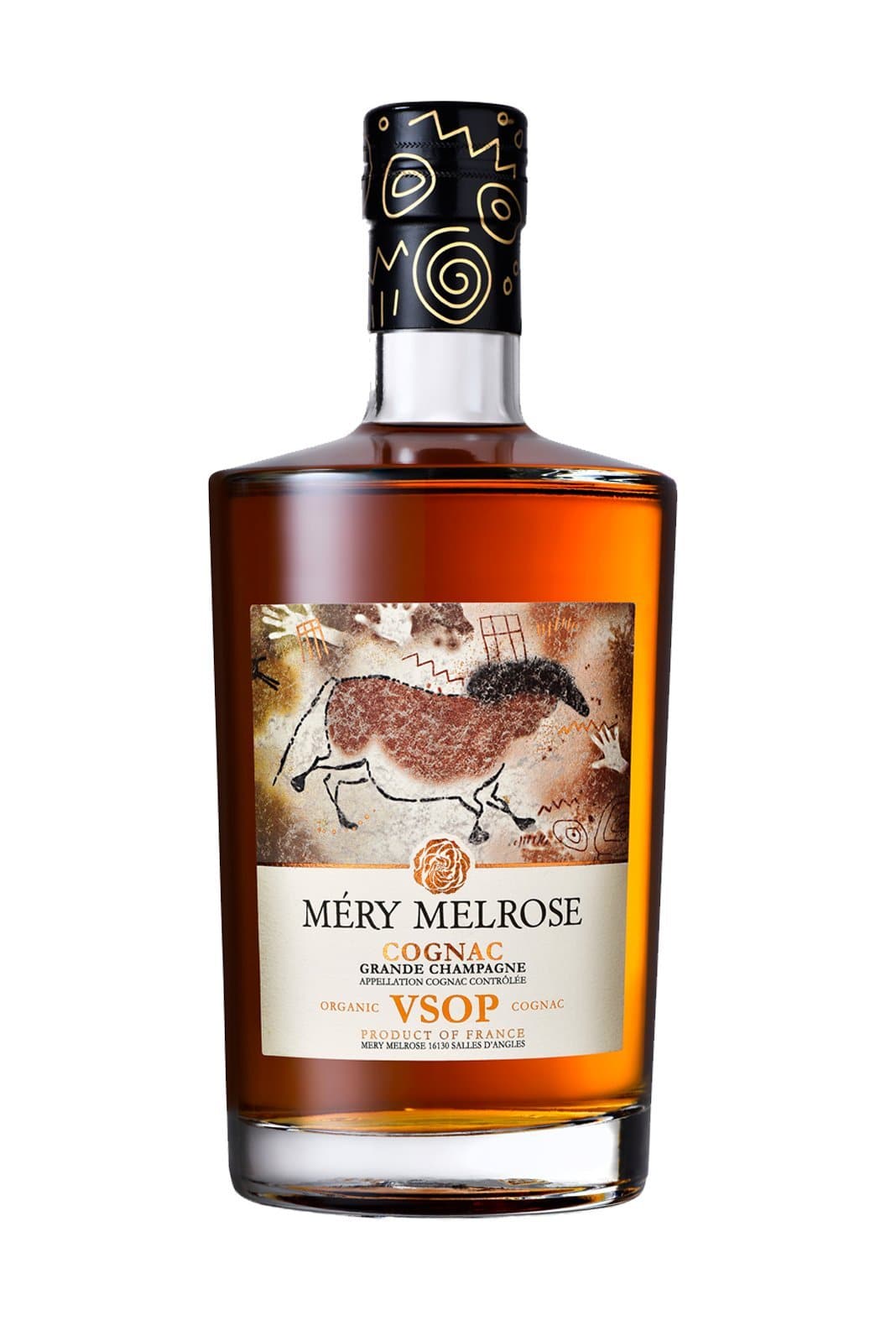 Mery Melrose VSOP Cognac Organic 40% 700ml | Brandy | Shop online at Spirits of France